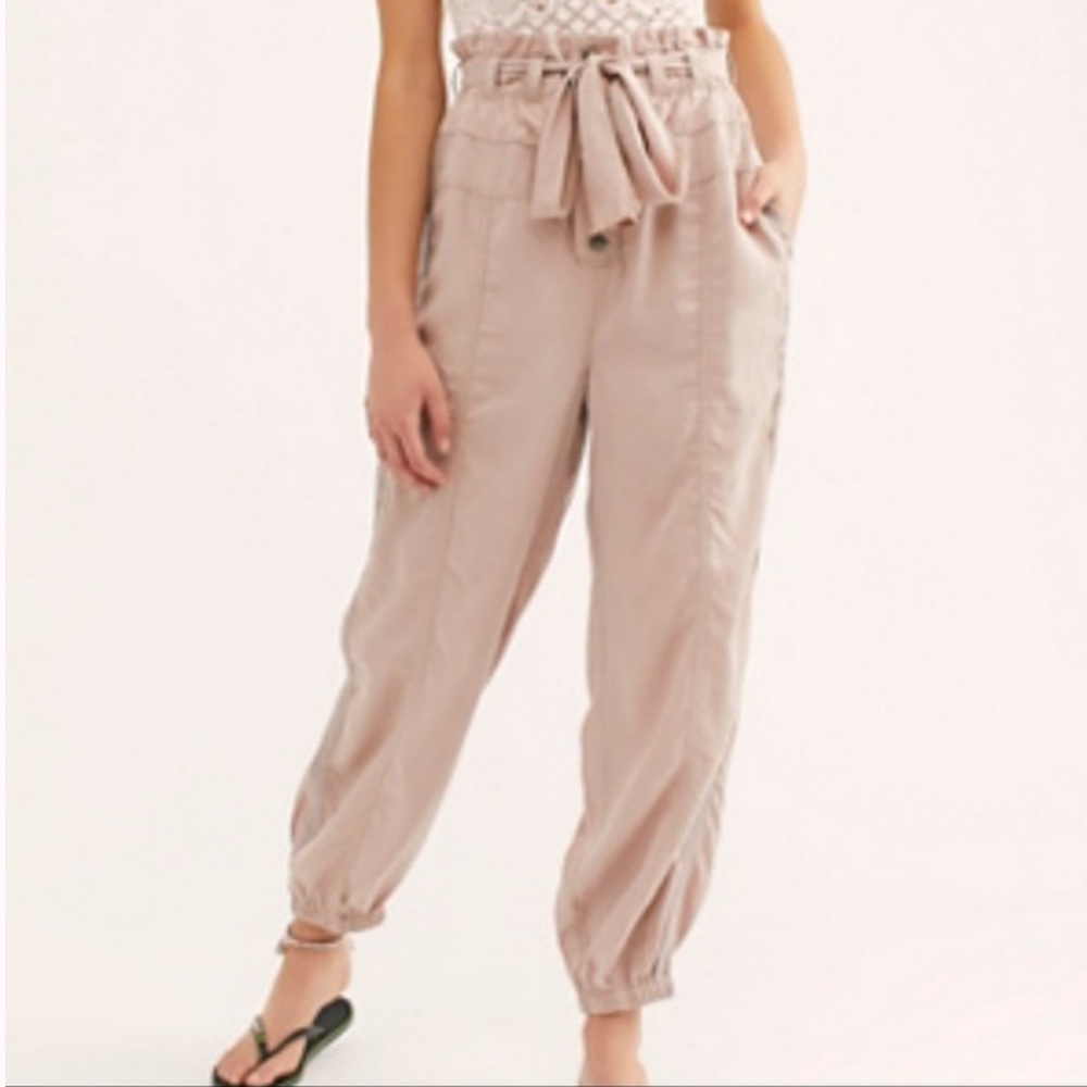 Free People Keep It Cinched Utility Pants